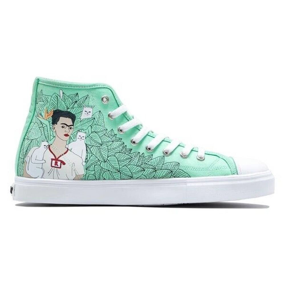 RIPNDIP Nermal Potrait High Tops (Mint) - Women's Size 11 Men's 9 Causal Sneaker